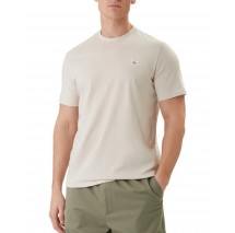 CALVIN KLEIN JEANS BADGE 30S JERSEY CLASSIC T-SHIRT ΜΠΛΟΥΖΑ ΑΝΔΡΙΚΗ BEIGE