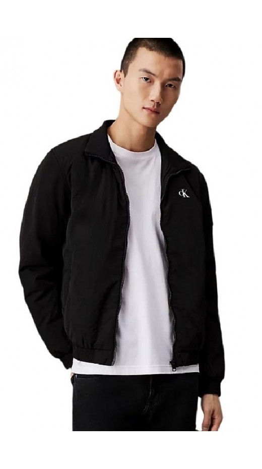CALVIN KLEIN JEANS PADDED HARRINGTON ΜΠΟΥΦΑΝ ΑΝΔΡΙΚΟ BLACK