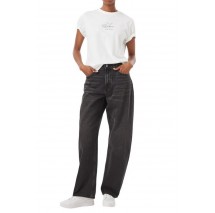 CALVIN KLEIN JEANS RELAXED BARREL JEAN EVENING ΠΑΝΤΕΛΟΝΙ ΓΥΝΑΙΚΕΙΟ DENIM BLACK