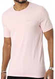 GUESS BASIC PIMA T-SHIRT ΜΠΛΟΥΖΑ ΑΝΔΡΙΚΗ PINK