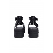 TOMMY JEANS FISHERMAN LEATHER MAX SANDAL ΠΕΔΙΛΟ ΓΥΝΑΙΚΕΙΟ BLACK