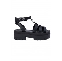 TOMMY JEANS FISHERMAN LEATHER MAX SANDAL ΠΕΔΙΛΟ ΓΥΝΑΙΚΕΙΟ BLACK