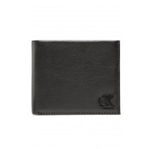 CALVIN KLEIN JEANS LOGO HARDWARE BIFOLD ID ΑΞΕΣΟΥΑΡ ΠΟΤΡΟΦΟΛΙ ΑΝΔΡΙΚΟ BLACK