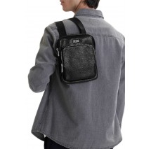 GUESS BOSTON CROSSBODY FLAT HMBOGSP6223 ΤΣΑΝΤΑ ΑΝΔΡΙΚΗ BLACK