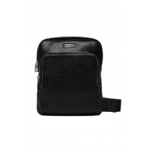 GUESS BOSTON CROSSBODY FLAT HMBOGSP6223 ΤΣΑΝΤΑ ΑΝΔΡΙΚΗ BLACK