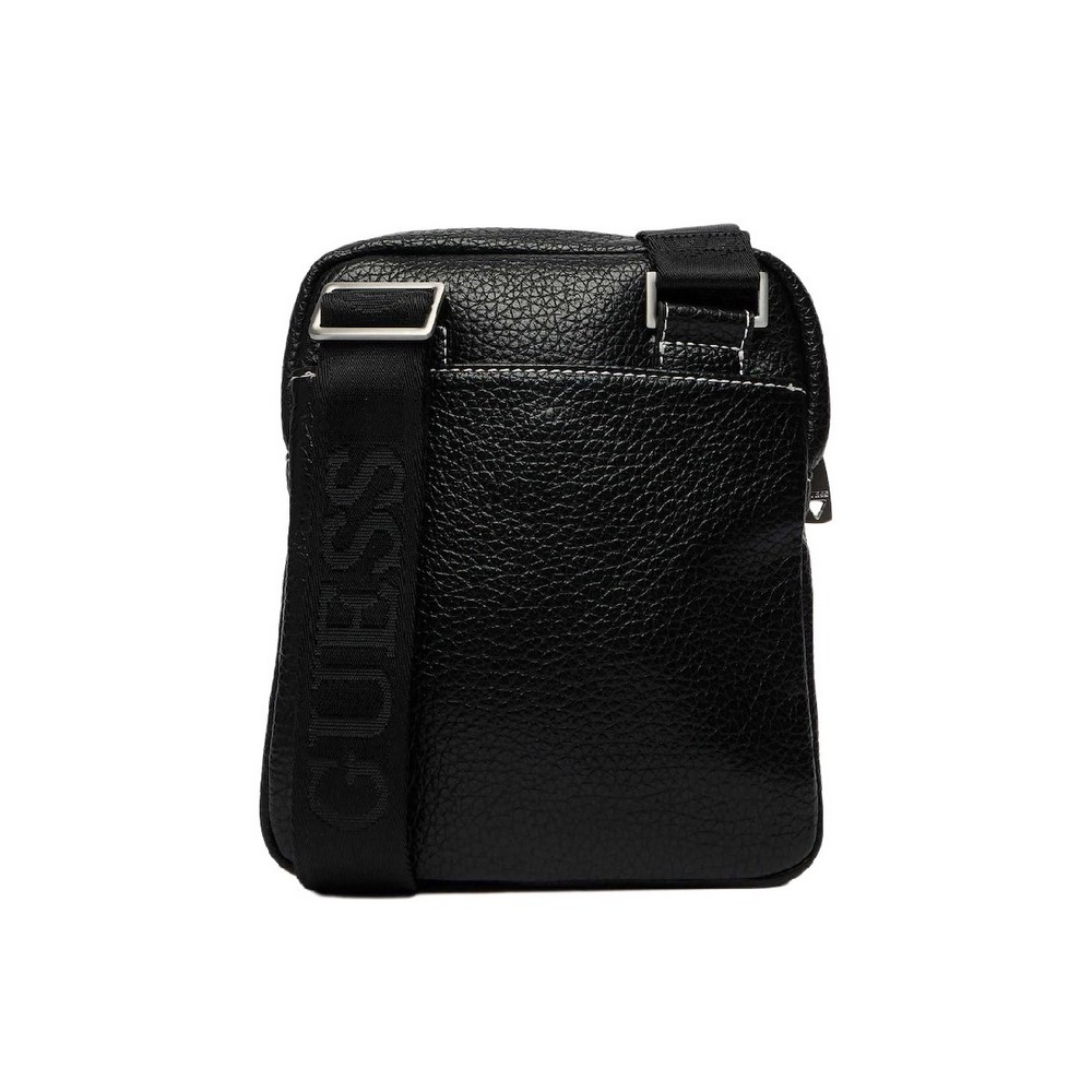 GUESS BOSTON CROSSBODY FLAT HMBOGSP6223 ΤΣΑΝΤΑ ΑΝΔΡΙΚΗ BLACK