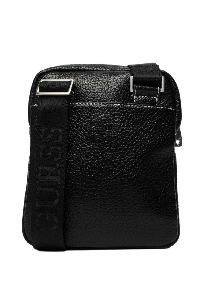 GUESS BOSTON CROSSBODY FLAT HMBOGSP6223 ΤΣΑΝΤΑ ΑΝΔΡΙΚΗ BLACK