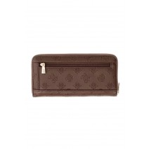 GUESS DIANA SLG LARGE ZIP AROUND ΠΟΡΤΟΦΟΛΙ ΓΥΝΑΙΚΕΙΟ BROWN