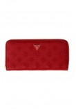 GUESS DIANA SLG LARGE ZIP AROUND ΠΟΡΤΟΦΟΛΙ ΓΥΝΑΙΚΕΙΟ RED