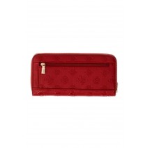 GUESS DIANA SLG LARGE ZIP AROUND ΠΟΡΤΟΦΟΛΙ ΓΥΝΑΙΚΕΙΟ RED