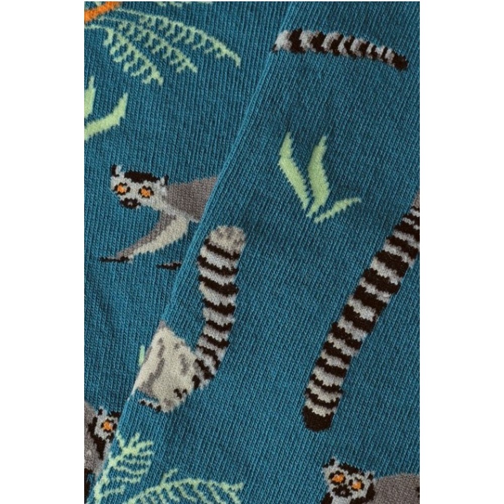 JIMMY LION LEMUR SOCKS UNISEX ΚΑΛΤΣΕΣ AQUA