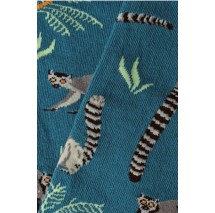 JIMMY LION LEMUR SOCKS UNISEX ΚΑΛΤΣΕΣ AQUA