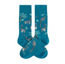JIMMY LION LEMUR SOCKS UNISEX ΚΑΛΤΣΕΣ AQUA