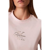 CALVIN KLEIN CLASSIC FOIL MONOLOGO T-SHIRT ΜΠΛΟΥΖΑ ΓΥΝΑΙΚΕΙΑ PINK