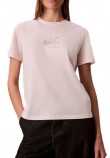 CALVIN KLEIN CLASSIC FOIL MONOLOGO T-SHIRT ΜΠΛΟΥΖΑ ΓΥΝΑΙΚΕΙΑ PINK