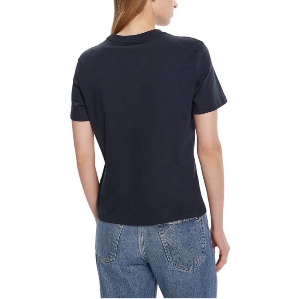 CALVIN KLEIN CLASSIC FOIL MONOLOGO T-SHIRT ΜΠΛΟΥΖΑ ΓΥΝΑΙΚΕΙΑ GREY