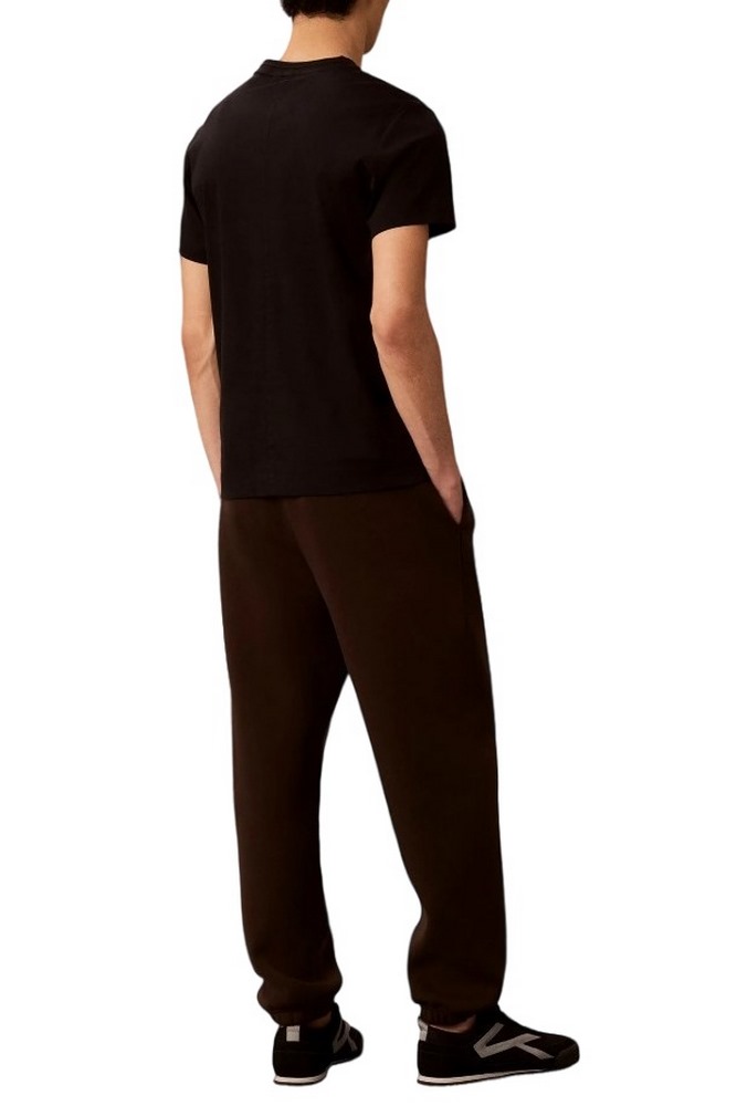 CALVIN KLEIN COOLING SPACER EMBOSSED LOGO JOG ΠΑΝΤΕΛΟΝΙ ΦΟΡΜΑ ΑΝΔΡΙΚΟ DARK BROWN