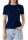 GUESS SONIA CN T-SHIRT ΜΠΛΟΥΖΑ ΓΥΝΑΙΚΕΙΑ BLUE
