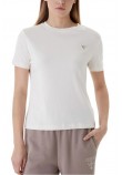 GUESS SONIA CN T-SHIRT ΜΠΛΟΥΖΑ ΓΥΝΑΙΚΕΙΑ ECRU