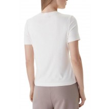 GUESS SONIA CN T-SHIRT ΜΠΛΟΥΖΑ ΓΥΝΑΙΚΕΙΑ ECRU