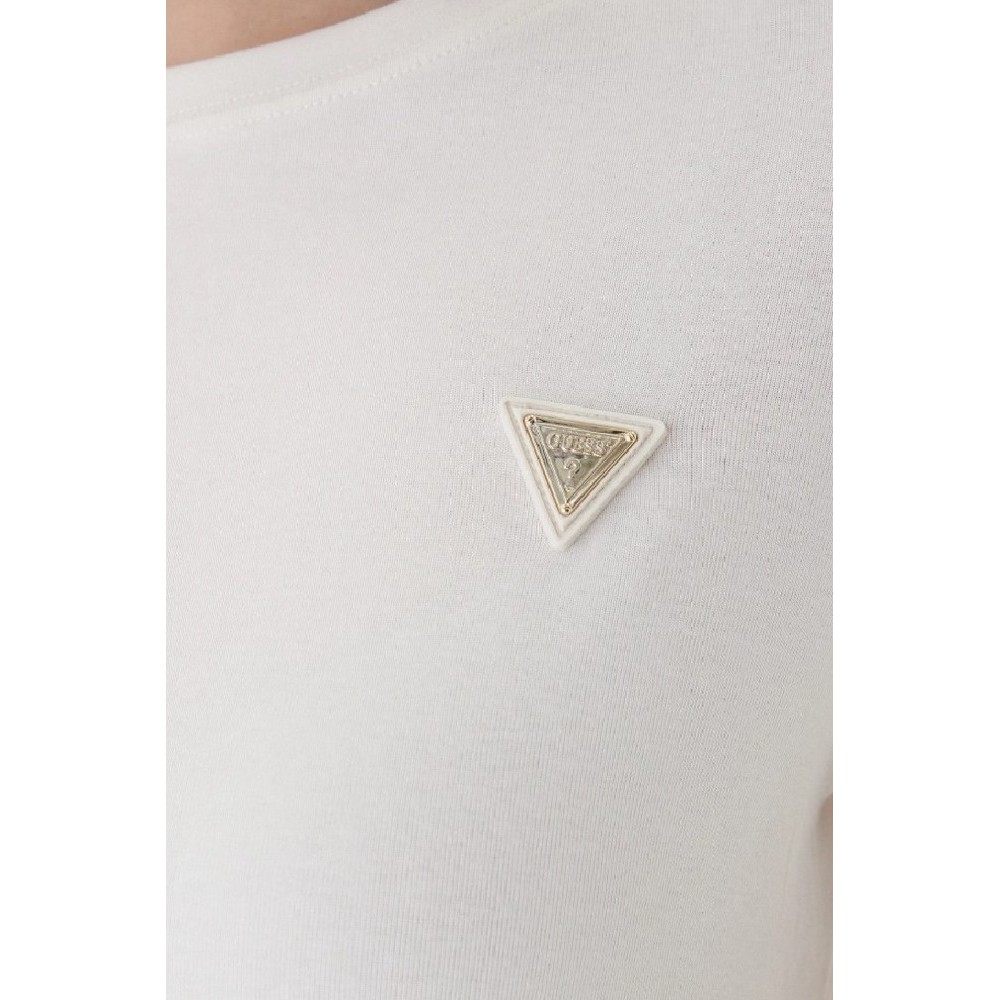 GUESS SONIA CN T-SHIRT ΜΠΛΟΥΖΑ ΓΥΝΑΙΚΕΙΑ ECRU