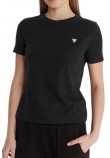 GUESS SONIA CN T-SHIRT ΜΠΛΟΥΖΑ ΓΥΝΑΙΚΕΙΑ BLACK