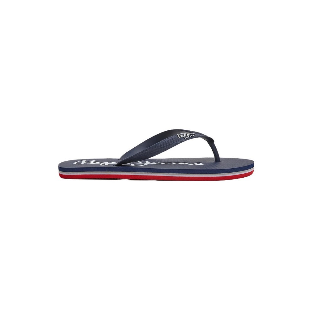 PEPE JEANS BAY BEACH BASIC M SS23 ΠΑΝΤΟΦΛΑ ΑΝΔΡΙΚΗ NAVY