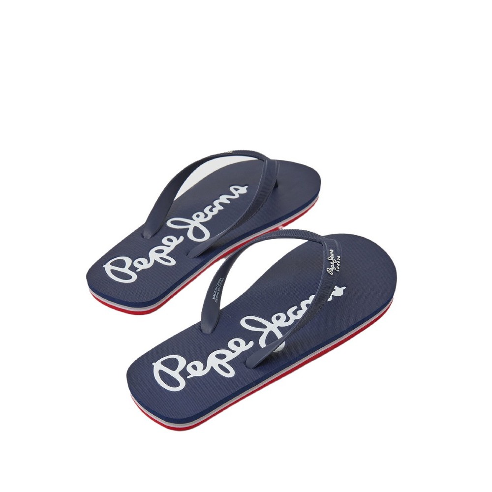 PEPE JEANS BAY BEACH BASIC M SS23 ΠΑΝΤΟΦΛΑ ΑΝΔΡΙΚΗ NAVY