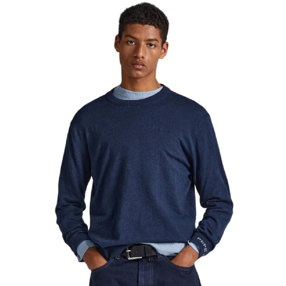 PEPE JEANS ANDRE CREW NECK ΜΠΛΟΥΖΑ ΑΝΔΡΙΚΗ NAVY