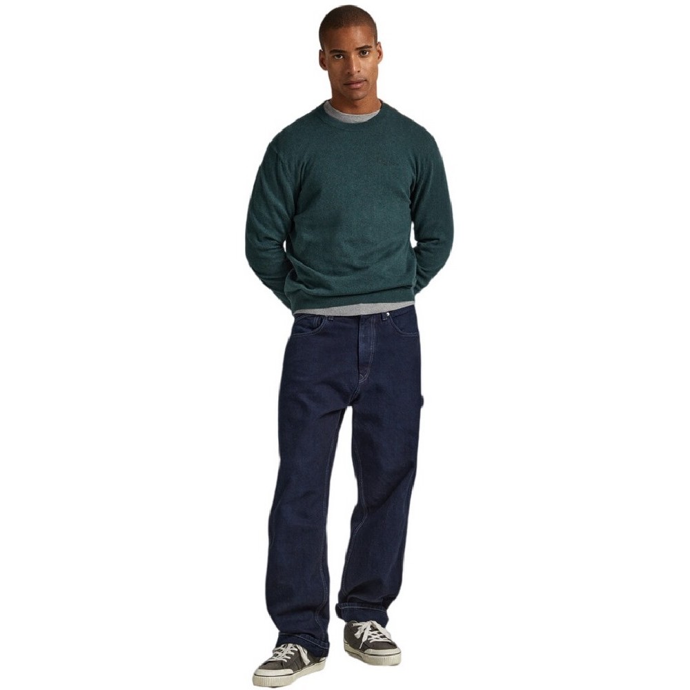 PEPE JEANS ANDRE CREW NECK ΜΠΛΟΥΖΑ ΑΝΔΡΙΚΗ GREEN