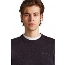 PEPE JEANS ANDRE CREW NECK ΜΠΛΟΥΖΑ ΑΝΔΡΙΚΗ BLACK