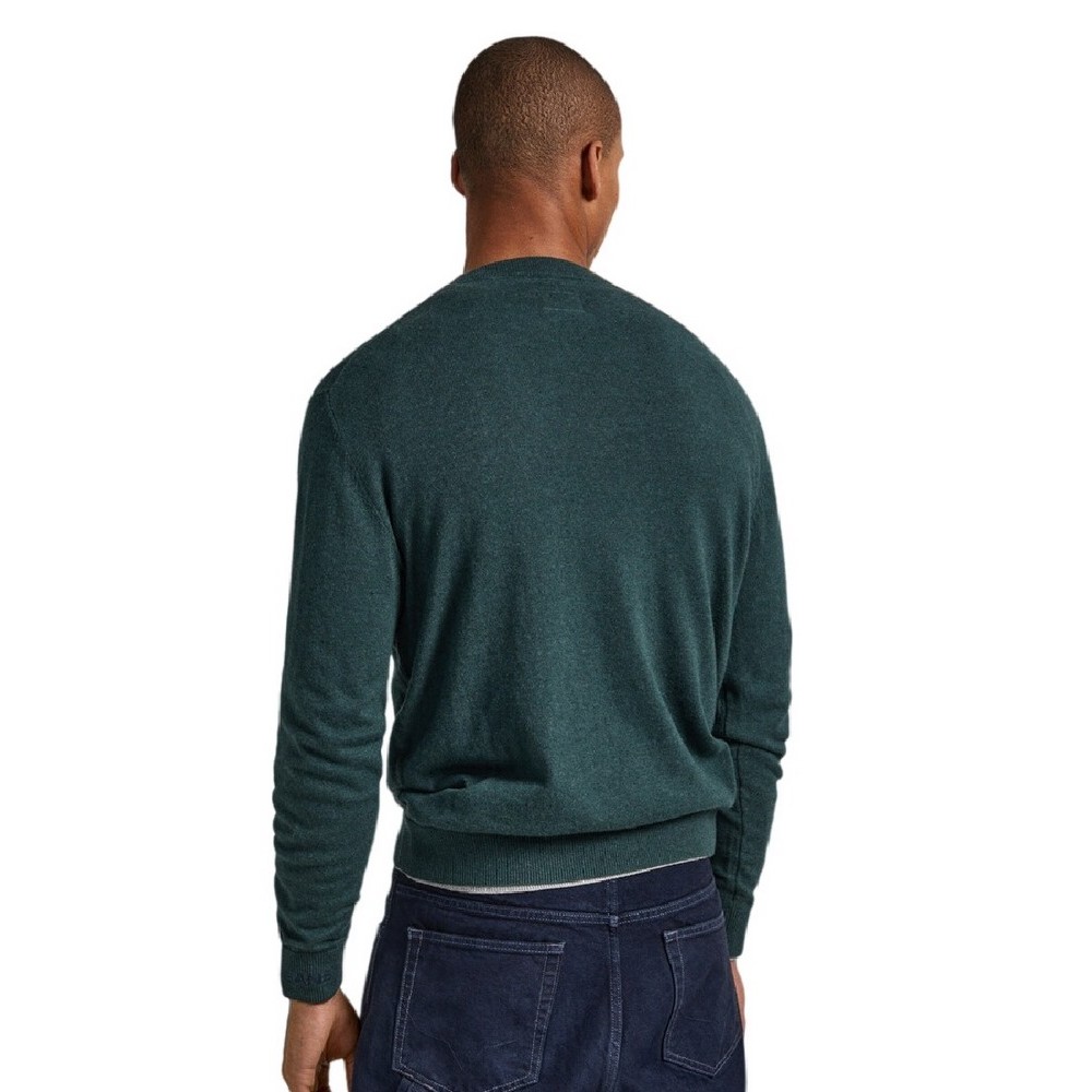 PEPE JEANS ANDRE CREW NECK ΜΠΛΟΥΖΑ ΑΝΔΡΙΚΗ GREEN