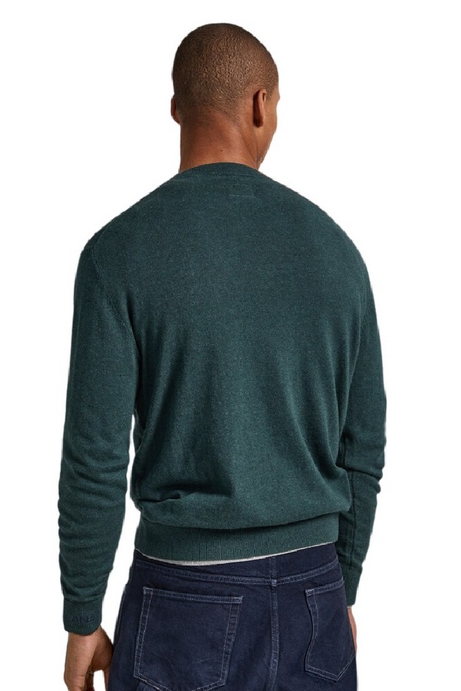 PEPE JEANS E1 DROP 2B ANDRE CREW NECK ΜΠΛΟΥΖΑ ΑΝΔΡΙΚΗ GREEN