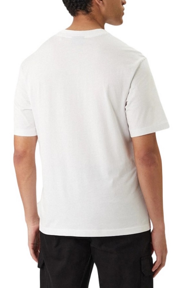 HUGO BOSS JERSEY NOGLASY T-SHIRT ΜΠΛΟΥΖΑ ΑΝΔΡΙΚΗ WHITE