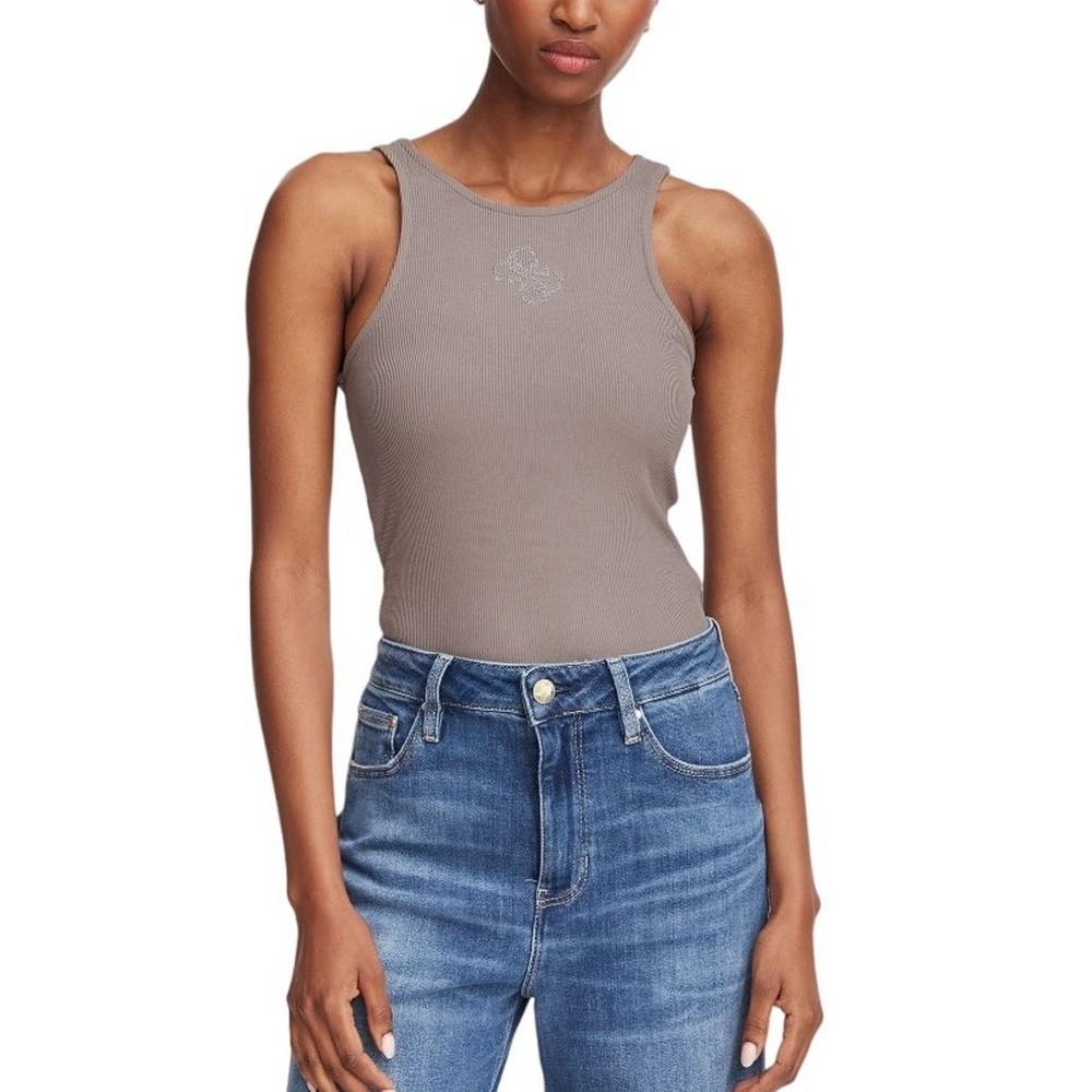 GUESS ROUND NK GUENDALINA ΤΟΠ ΜΠΛΟΥΖΑ ΓΥΝΑΙΚΕΙΑ GREY
