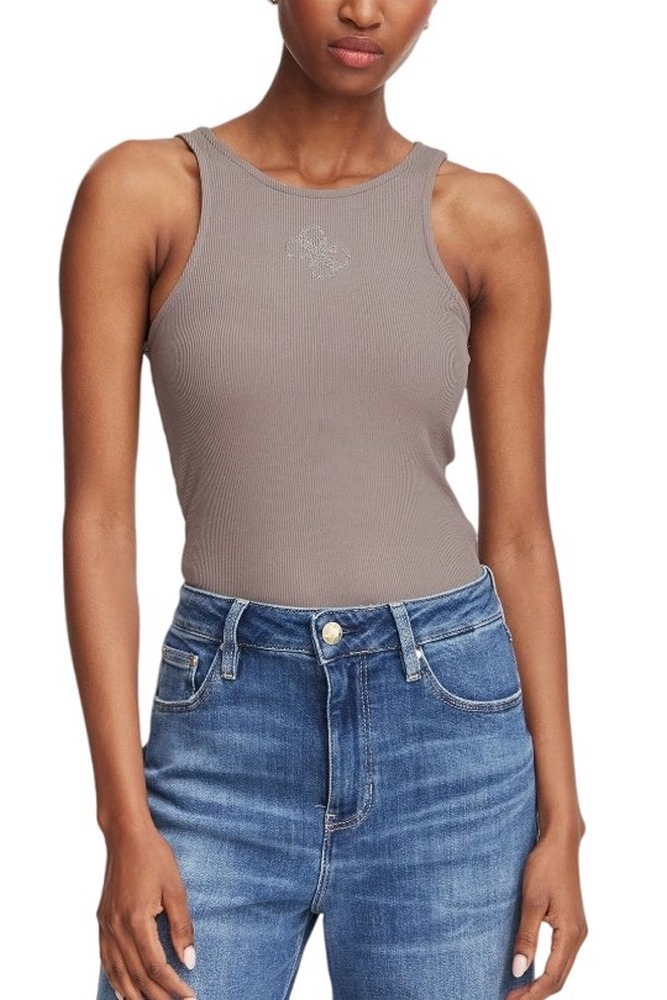 GUESS ROUND NK GUENDALINA ΤΟΠ ΜΠΛΟΥΖΑ ΓΥΝΑΙΚΕΙΑ GREY