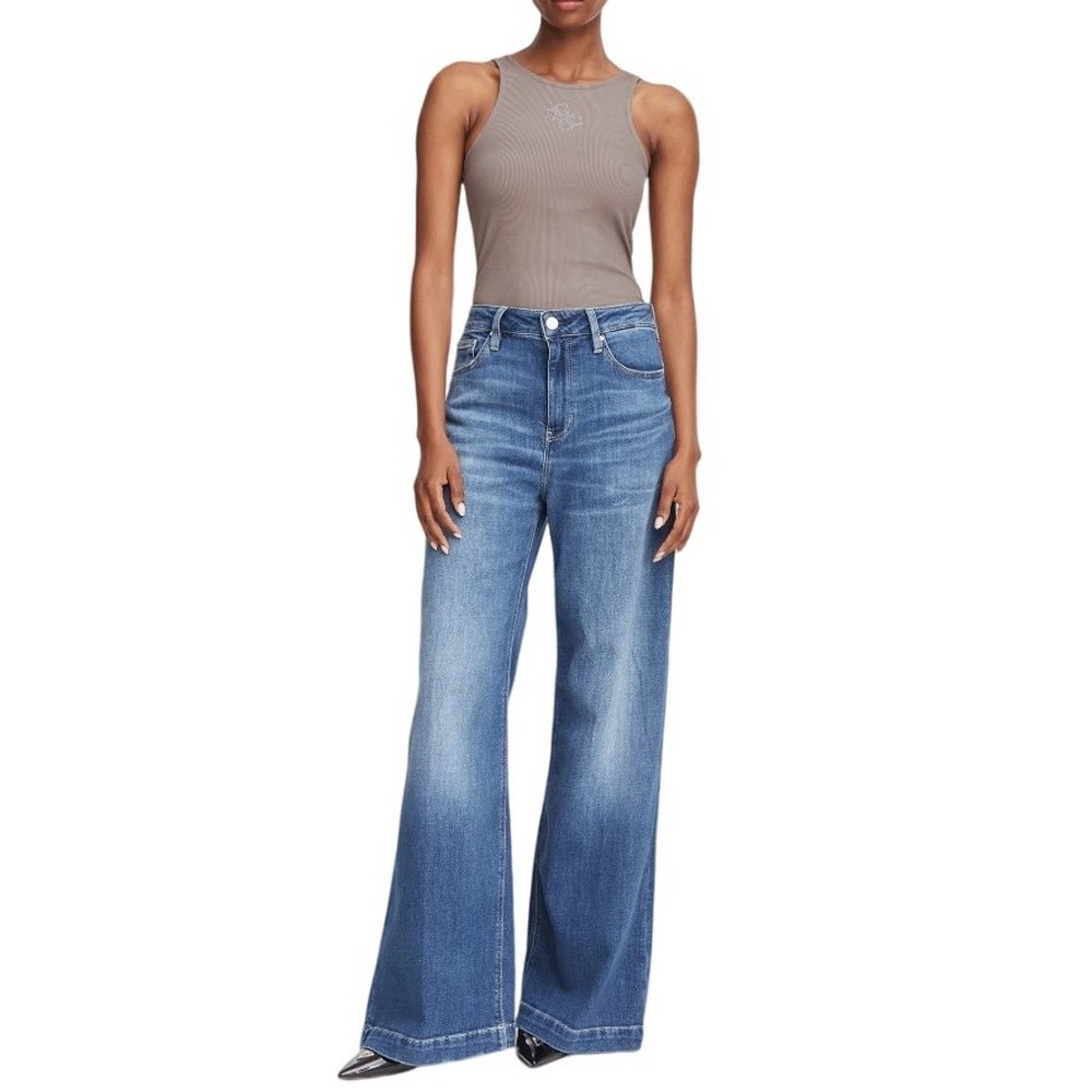 GUESS ROUND NK GUENDALINA ΤΟΠ ΜΠΛΟΥΖΑ ΓΥΝΑΙΚΕΙΑ GREY