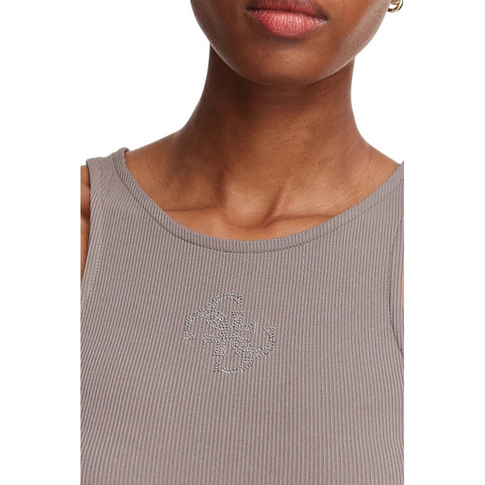 GUESS ROUND NK GUENDALINA ΤΟΠ ΜΠΛΟΥΖΑ ΓΥΝΑΙΚΕΙΑ GREY