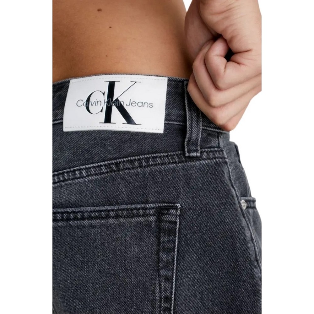 CALVIN KLEIN JEANS REGULAR SHORT ΣΟΡΤΣ ΑΝΔΡΙΚΟ BLACK DENIM