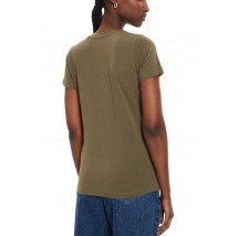 PEPE JEANS LONDON DROP 2 NEW VIRGINIA T-SHIRT ΜΠΛΟΥΖΑ ΓΥΝΑΙΚΕΙΑ GREEN