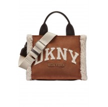 DKNY HADLEE SM TOTE HANDBAG ΤΣΑΝΤΑ ΓΥΝΑΙΚΕΙΑ WALNUT