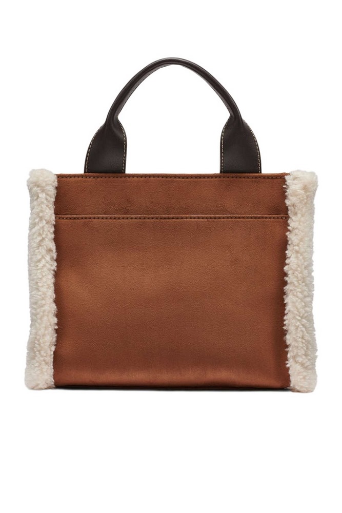 DKNY HADLEE SM TOTE HANDBAG ΤΣΑΝΤΑ ΓΥΝΑΙΚΕΙΑ WALNUT