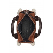 DKNY HADLEE SM TOTE HANDBAG ΤΣΑΝΤΑ ΓΥΝΑΙΚΕΙΑ WALNUT