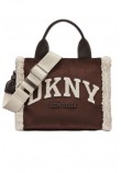 DKNY HADLEE SM TOTE HANDBAG ΤΣΑΝΤΑ ΓΥΝΑΙΚΕΙΑ COFFEE