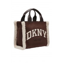 DKNY HADLEE SM TOTE HANDBAG ΤΣΑΝΤΑ ΓΥΝΑΙΚΕΙΑ COFFEE