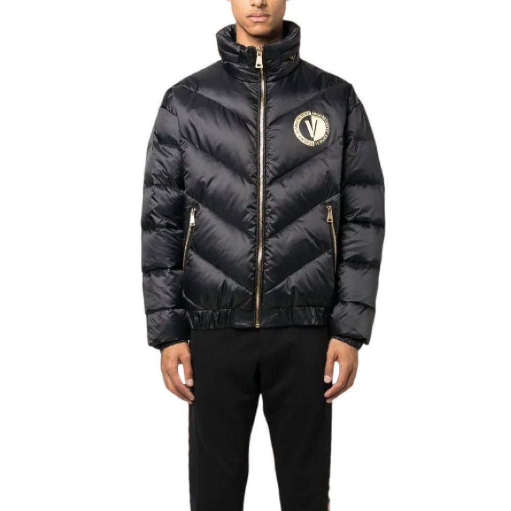 VERSACE JEANS COUTURE V COUTURE ΜΠΟΥΦΑΝ ΑΝΔΡΙΚΟ BLACK