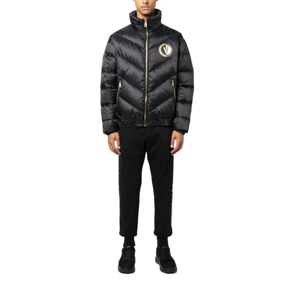 VERSACE JEANS COUTURE V COUTURE ΜΠΟΥΦΑΝ ΑΝΔΡΙΚΟ BLACK