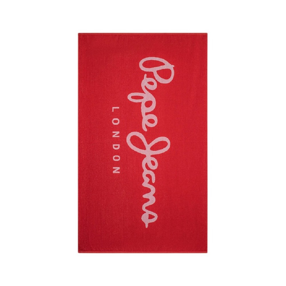 PEPE JEANS LONDON TOWEL ΠΕΤΣΕΤΑ ΓΥΝΑΙΚΕΙΑ RED