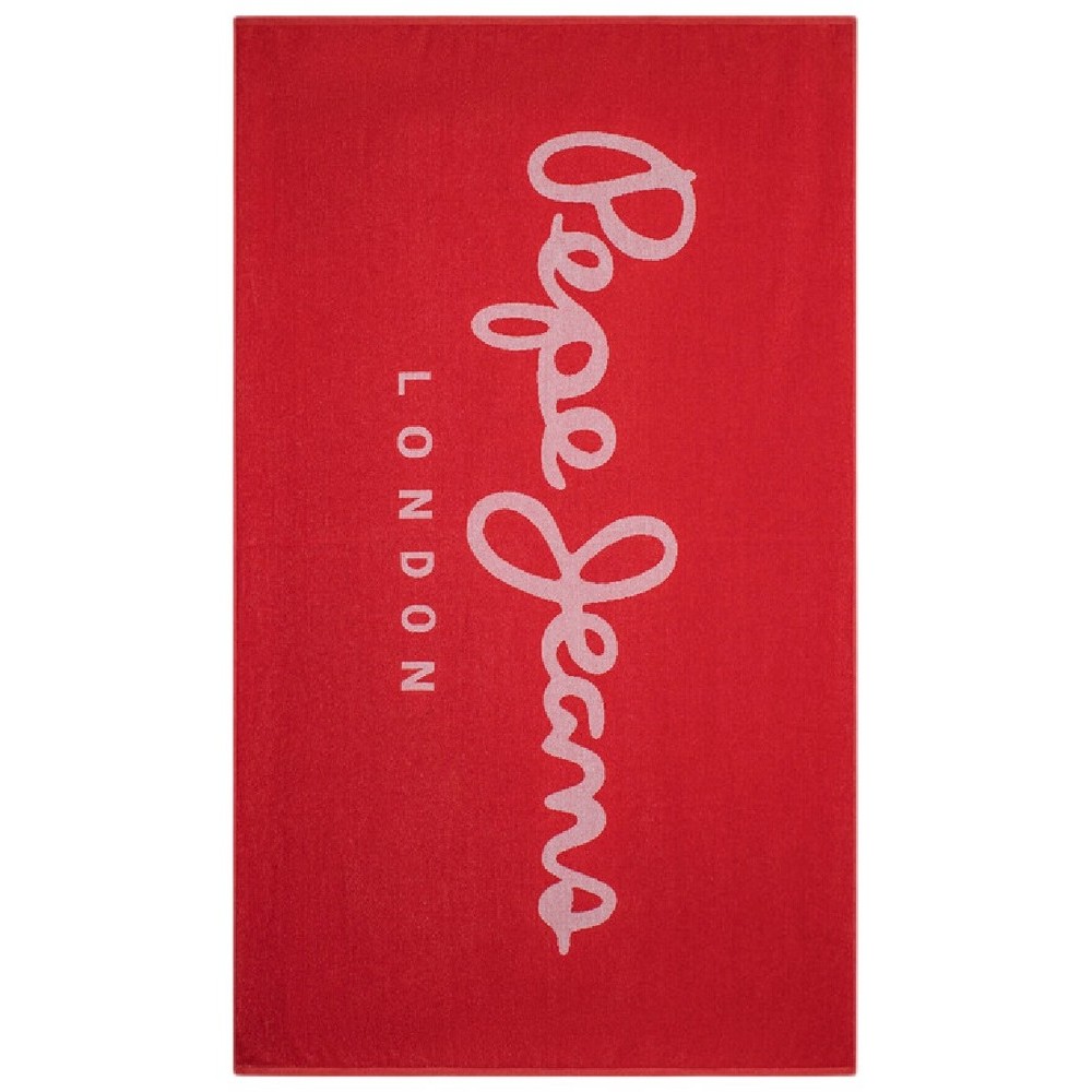 PEPE JEANS LONDON TOWEL ΠΕΤΣΕΤΑ ΓΥΝΑΙΚΕΙΑ RED