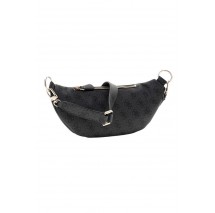 GUESS LATONA BELT BAG ΤΣΑΝΤΑ ΓΥΝΑΙΚΕΙΑ DARK GREY